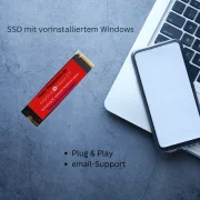 SSD Festplatte für Asus VivoBook 16 S1607QA M.2 PCIe mit Windows 10 / 11 Pro vorinstalliert