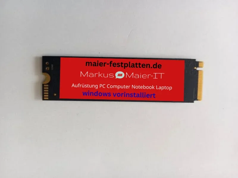 SSD Festplatte für Asus VivoBook 16X K3604VA M.2 PCIe mit Windows 10 / 11 Pro vorinstalliert