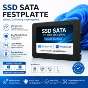 SATA SSD für Acer Aspire 3 A311-31 mit Windows 10 oder 11 vorinstalliert