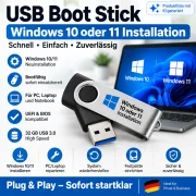 Windows 10 / 11 Boot Stick Installation